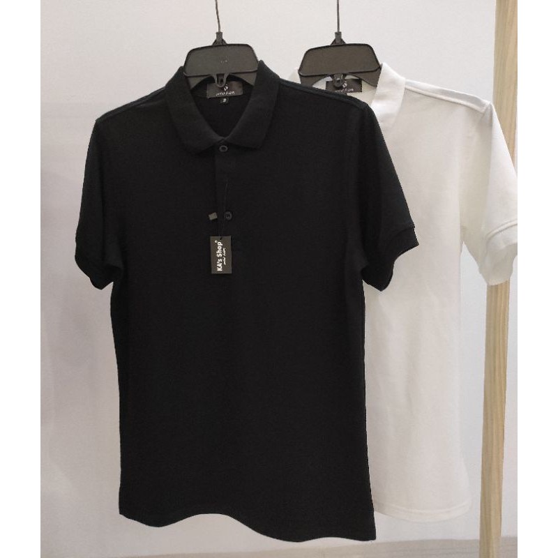 ÁO THUN NAM CỔ TRỤ - COTTON 4 CHIỀU