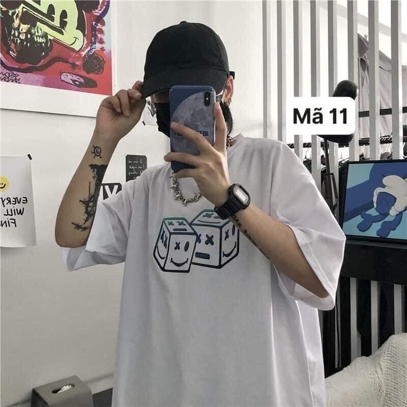 [Mã SKAMFSW175 giảm 10K đơn 50K] [RẺ VÔ ĐỊCH] Áo Thun Hiệu Unisex Form Rộng Tay Lỡ mã 003 | BigBuy360 - bigbuy360.vn