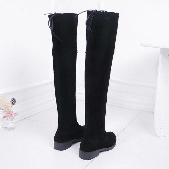 [ kèm video] Bốt đùi thời trang nữ đế bệt | BigBuy360 - bigbuy360.vn