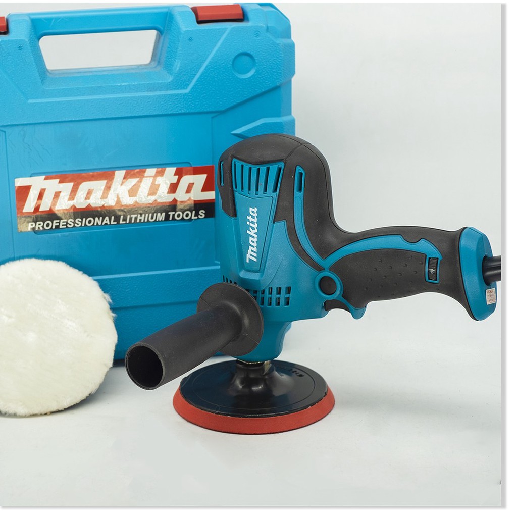 Máy đánh bóng ô tô MAKITA GV6010 6 cấp độ - Máy đánh bóng ô tô, xe máy Mini - Dụng cụ chà nhám - HÀNG XỊN GIÁ SỐC