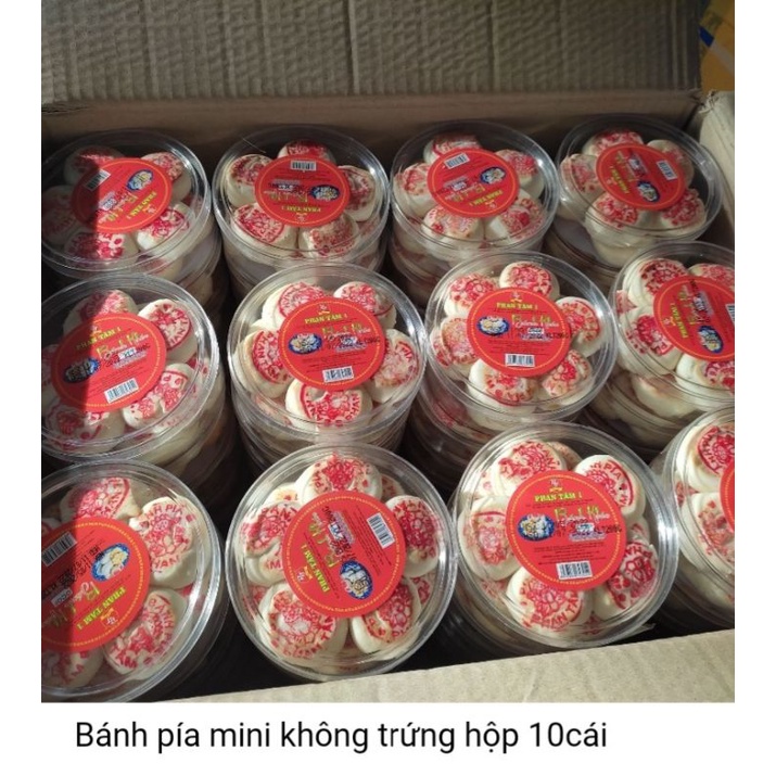 Bánh pía mini Phan Tâm hộp 10 cái