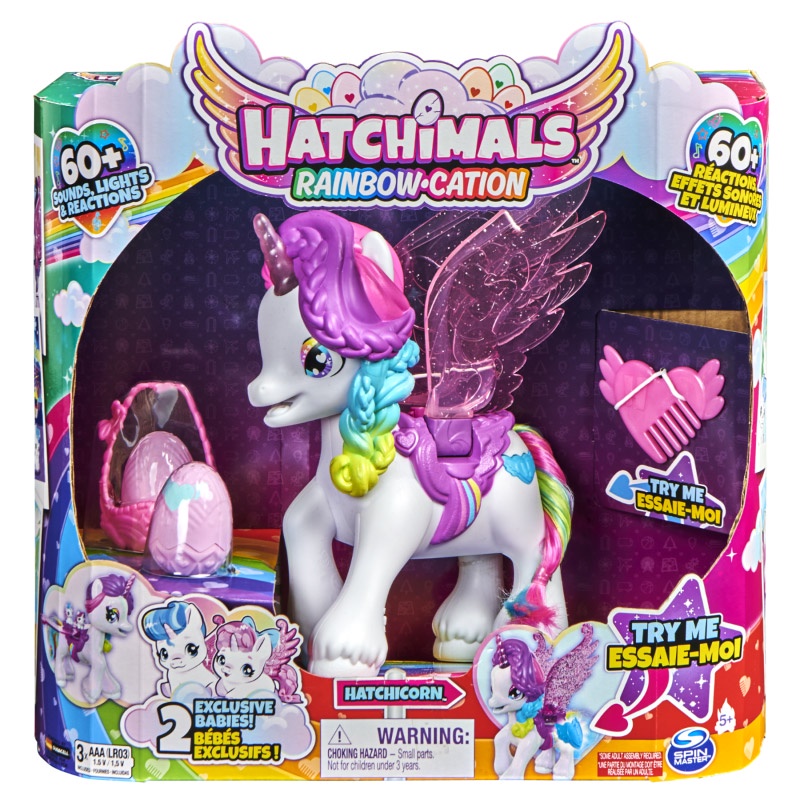 Đồ Chơi HATCHIMALS Kỳ Lân Thần Tiên Hatchicorn 6064458