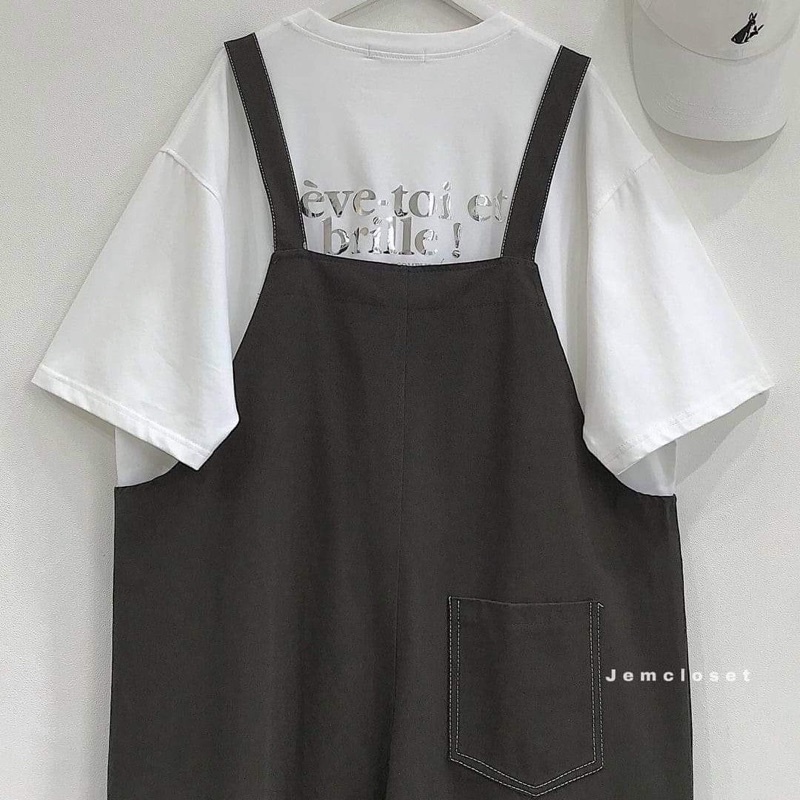 Yếm quần kaki 1 túi KA73