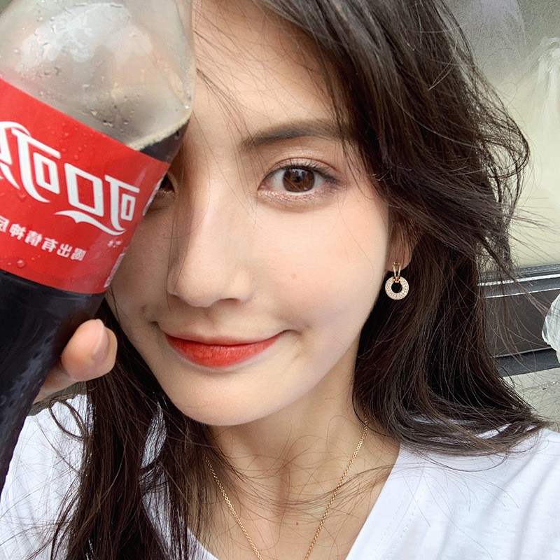 Khuyên Tai Ngôi Sao Đính Đá A173