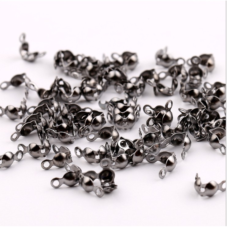 Phụ Kiện Hạt Làm Vòng Tay/Vòng cổ Hai Lỗ 7X4Mm DIY