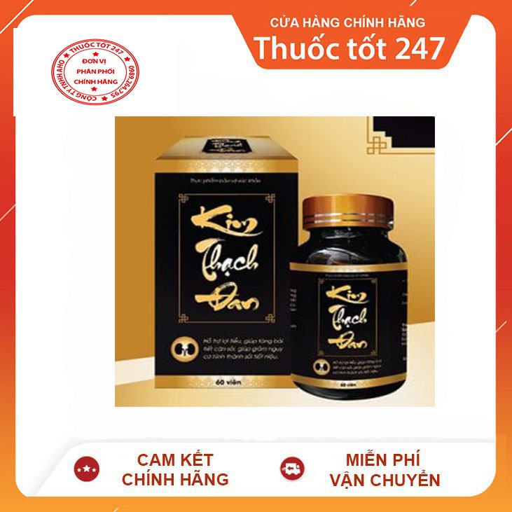 [Chính Hãng] Kim Thạch Đan - Đả Tan Sỏi Thận (60 vien) - KT001