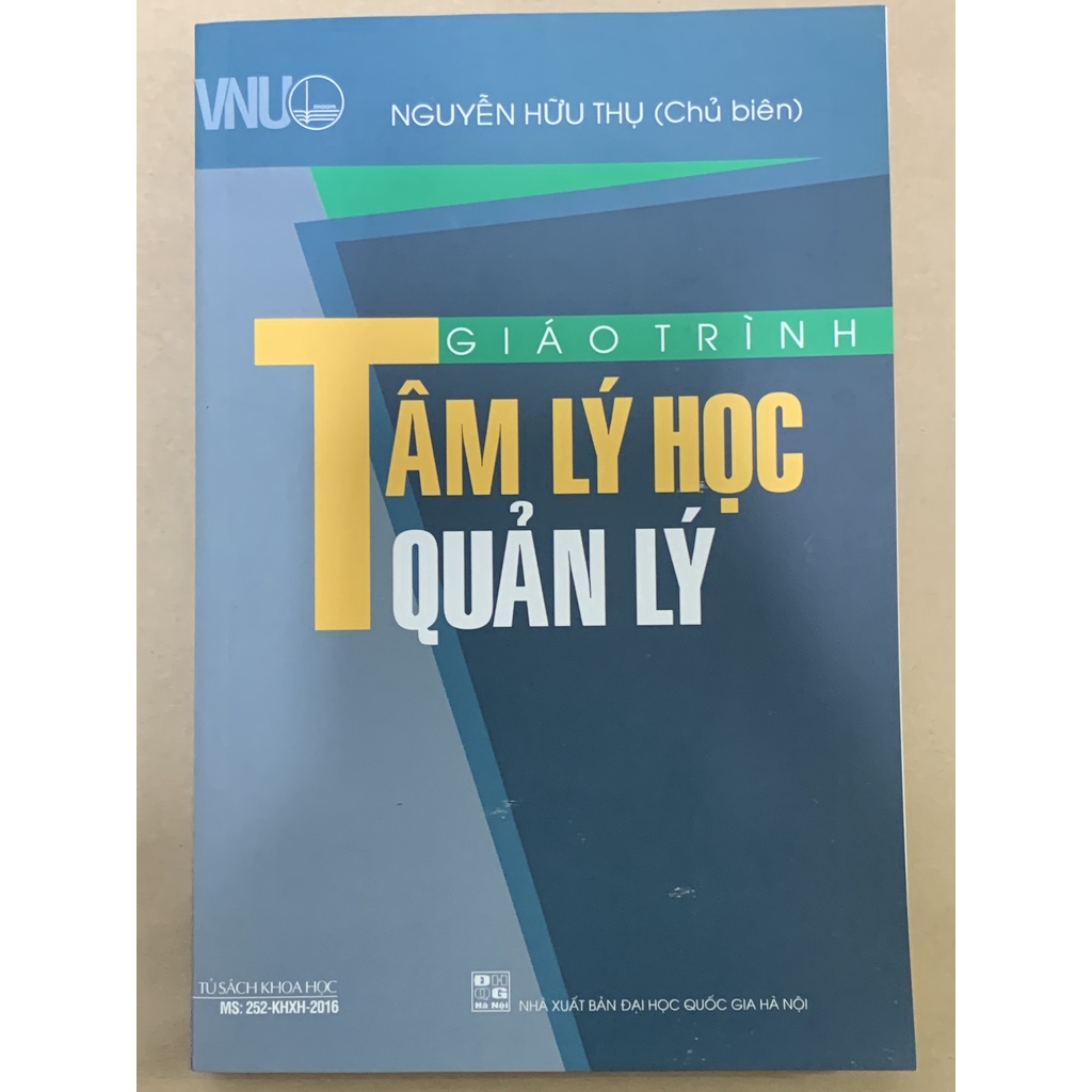 Sách - Giáo Trình Tâm Lý Học Quản Lý