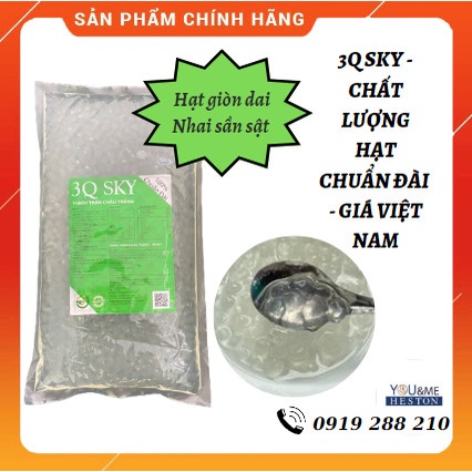 Trân châu trắng 3Q SKY Việt Nam giòn dai cực ngon túi 2kg