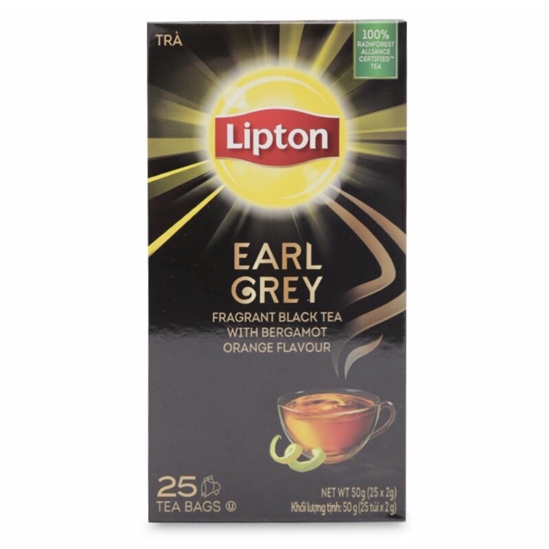 Trà Lipton Earl Grey 50G (2G x 25 Gói)