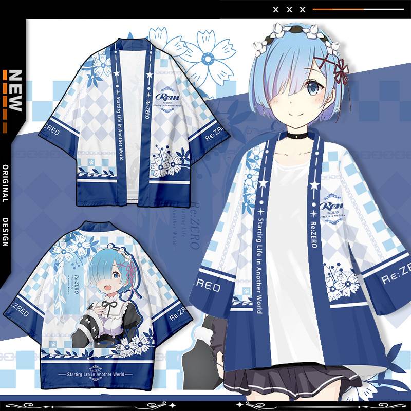 Áo Khoác Hóa Trang Nhân Vật Anime Mặc Kimono Cỡ Lớn Thời Trang Unisex