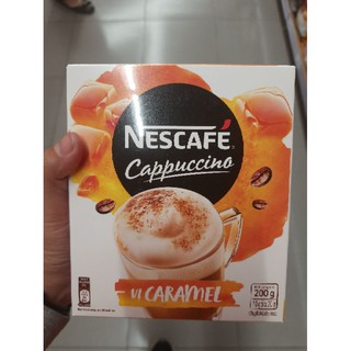 Nescafe socola 3in1/ capuchino caramel 200g (10 gói/hộp)