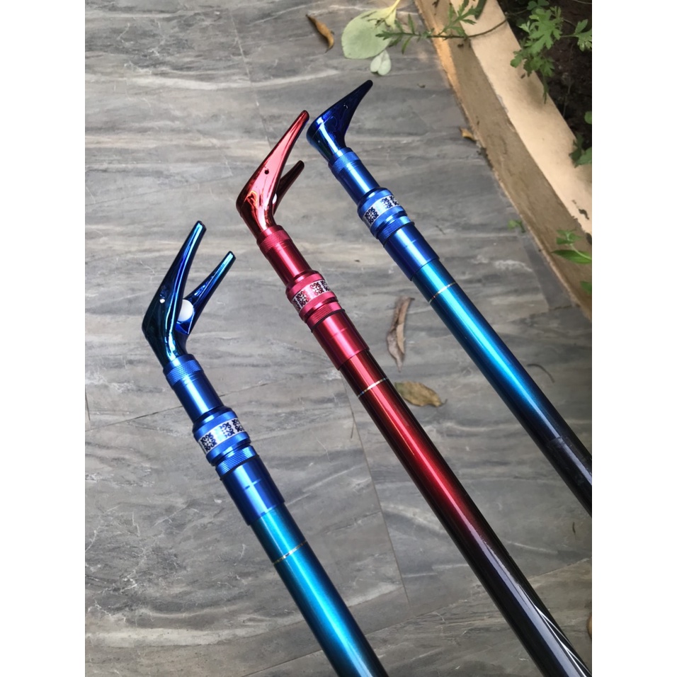 Gác Cần Câu Đài Carbon Gác hãng  kèm chân cắm đất, gác cần câu đài, chất liệu carbon