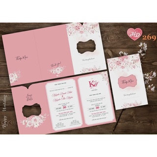 Thiệp cưới siêu xinh giá rẻ