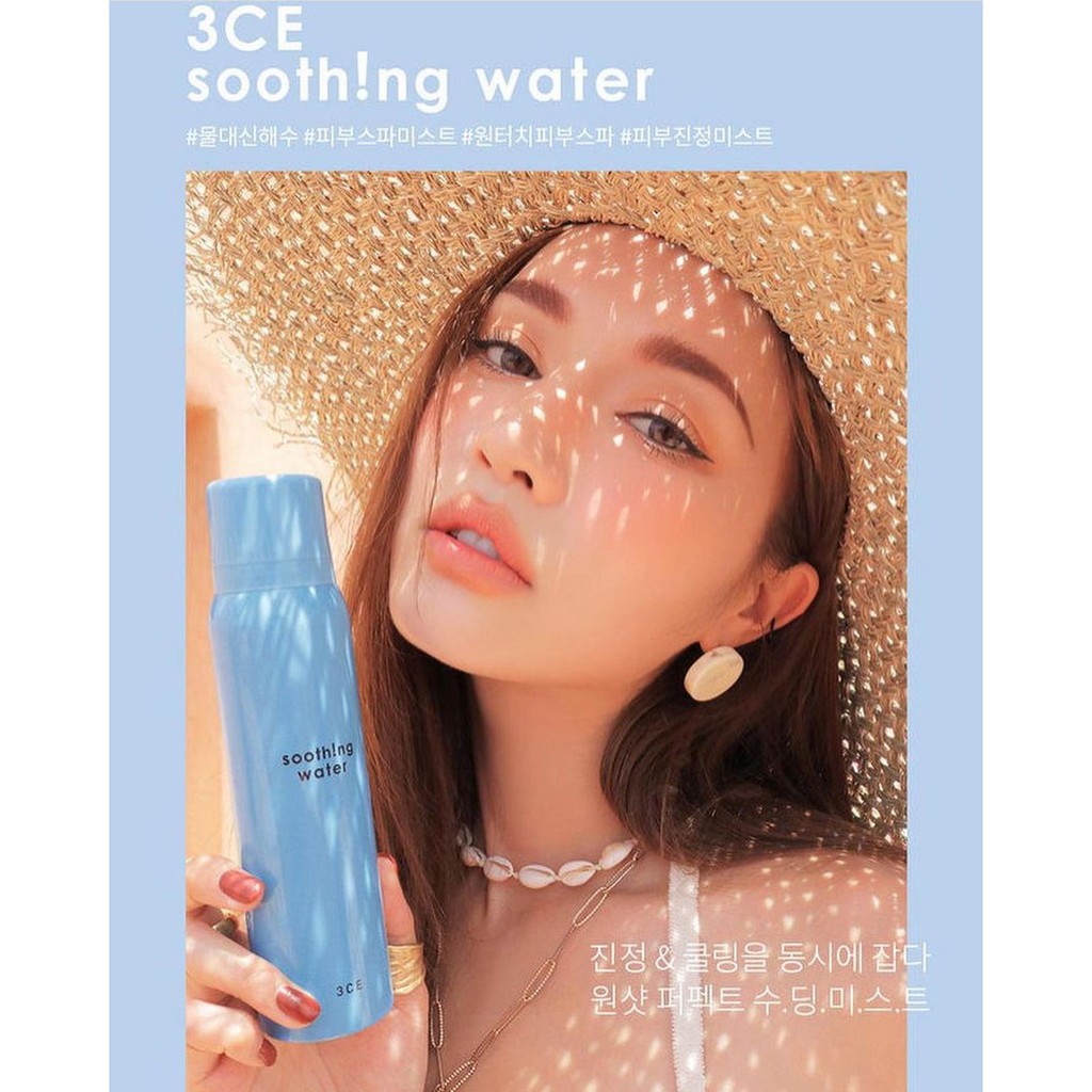 XỊT KHOÁNG 3CE SOOTHING WATER