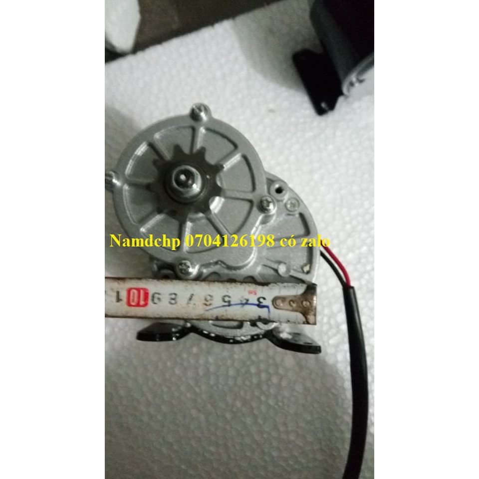 Động cơ giảm tốc 24v , chế xe đạp điện, chế ô tô điện trẻ em, chế xe đẩy hàng, chế xe chở hàng, chế xe bán hàng rong
