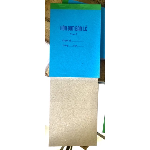 Hóa đơn 2 liên CÓ ĐẾ- 100 tờ
