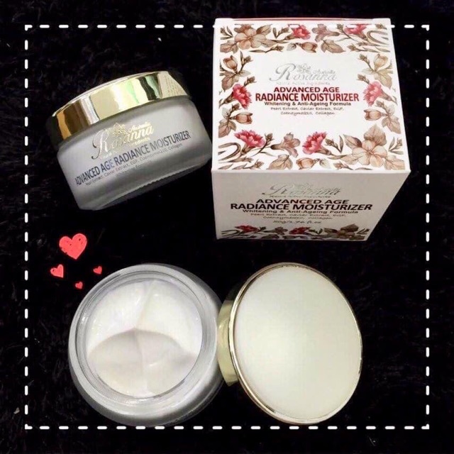 🌷🌸Kem dưỡng trắng da và chống lão hóa Rosanna Advanced Age Radiance Moisturizer 50g🌸🌷