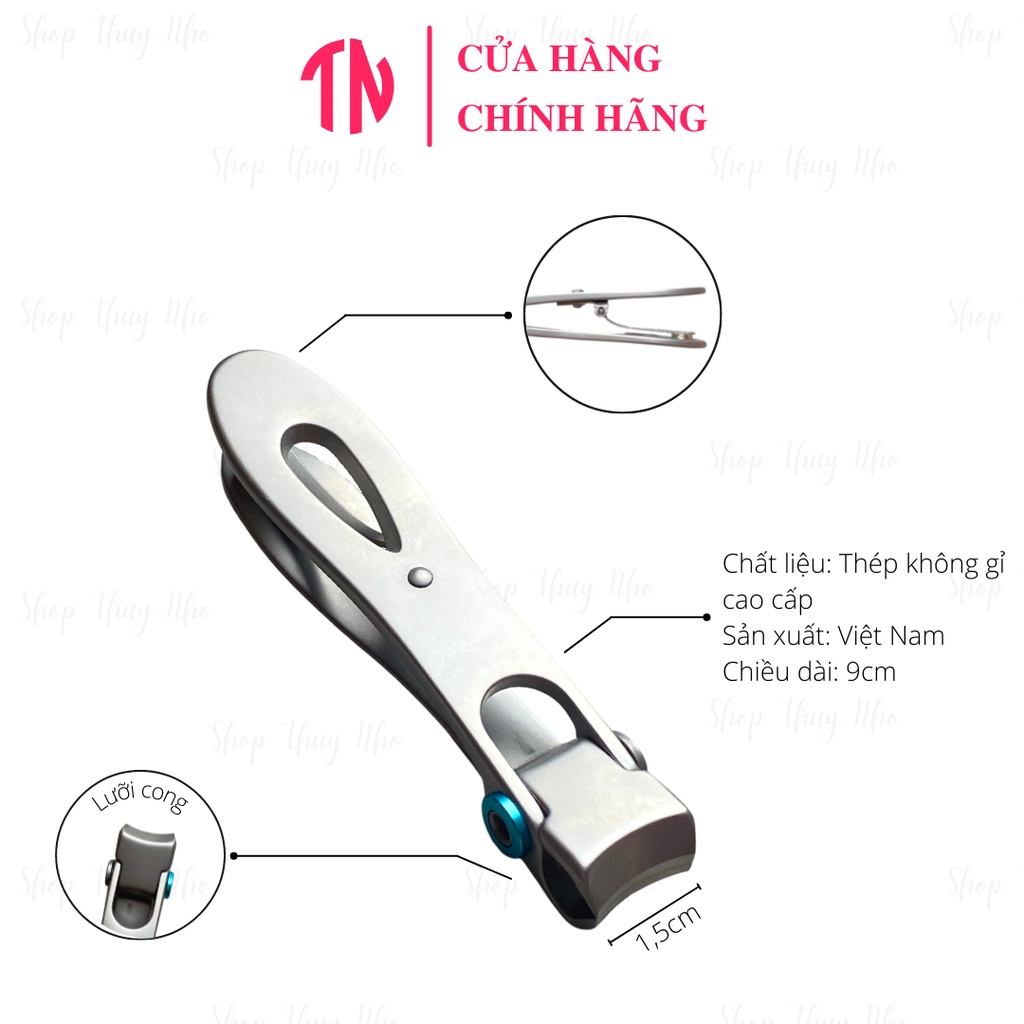 Kềm bấm móng tay Shop Thuý Nhỏ thép không gỉ cao cấp dụng cụ chuyên dụng làm móng tay chuyên nghiệp
