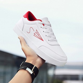 Giay thể thao nam giày sneaker nam giày trắng nam cổ thấp