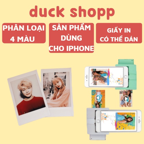 Máy in ảnh chụp ảnh bằng IPhone bỏ túi hiệu PRYNT POCKET Nội Địa Nhật Bản