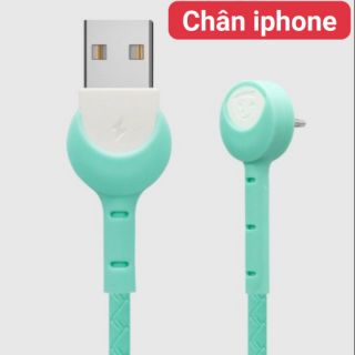 ( chân iphone ) CÁP SẠC KIÊM GIÁ ĐỠ NK4 - CHÍNH HÃNG MICROCOM