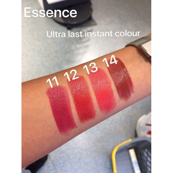 Đức - Son Essence Ultra Last màu 12 đỏ ớt cải tiến giữ màu lâu nhiều dưỡng Catch up Red