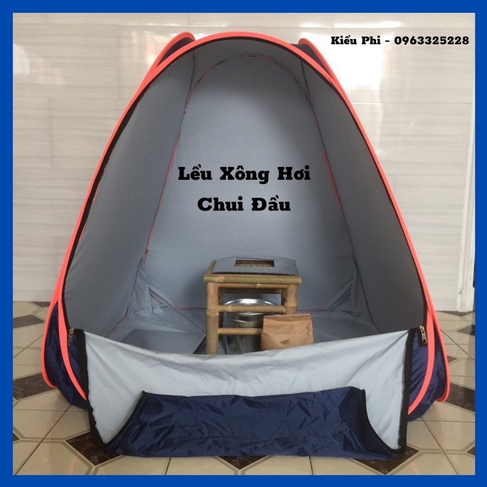 Lều Xông Hơi tự bung gấp gọn tại nhà - Lều xông hơi sau sinh .ĐTCA