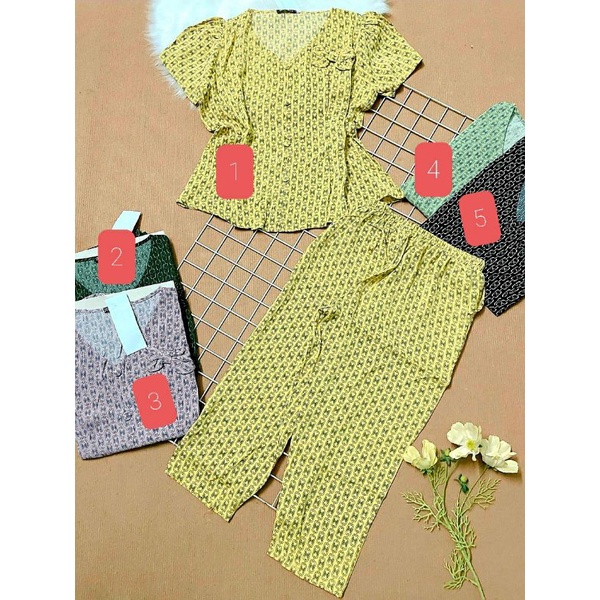 [55 đến 70kg] Đồ bộ nữ mặc nhà vải mango mịn mát, bộ mặc ngủ nữ đẹp | BigBuy360 - bigbuy360.vn