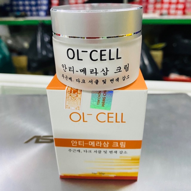 Kem OL-CELL hút tàn nhang dưỡng trắng da