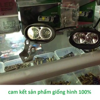 Đèn trợ sáng l2 - tặng kèm công tắc zin - bh 1 tháng
