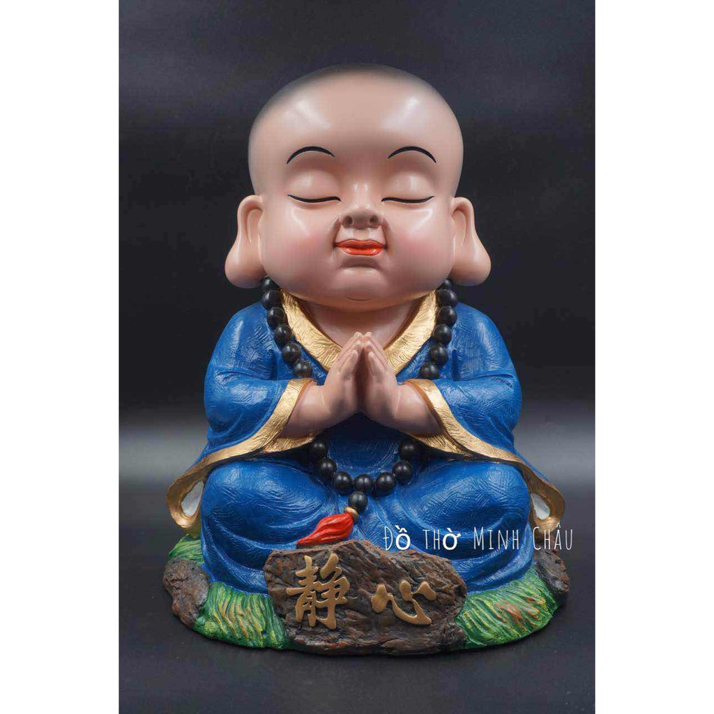 Chú tiểu bày bàn to 27cm