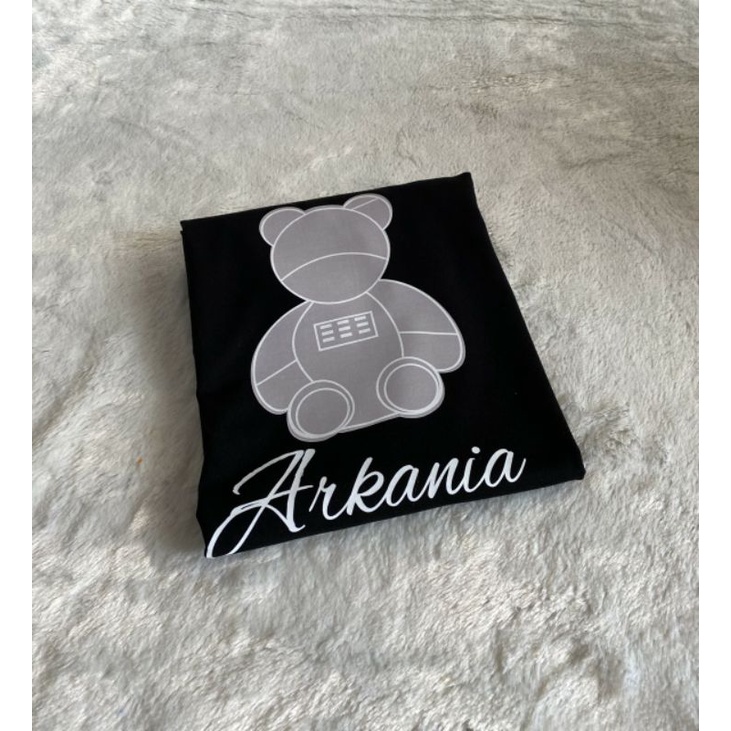 Áo thun đồng phục gia đình họa tiết hình gấu 3/4/5 người có cả bé trai và gái. Familystore
