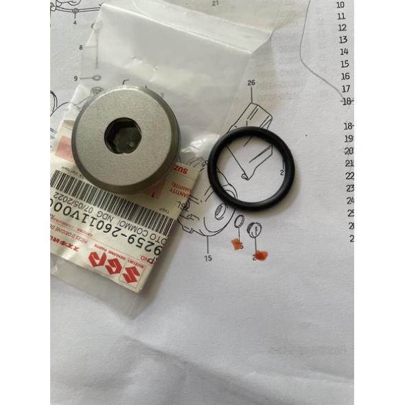 Nút Mâm Lửa Cho Dòng Xe SUZUKI Viva 110, Shogun 125, Axelo 125-Hàng chính hãng