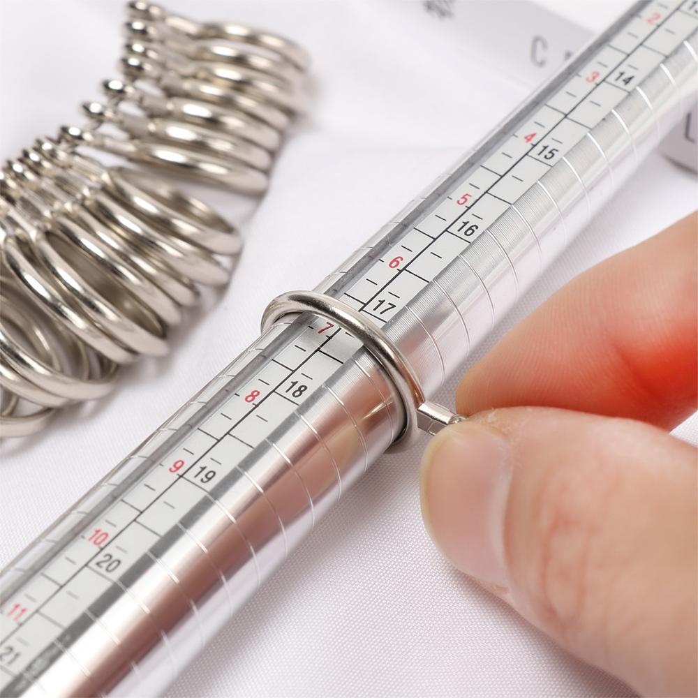 LEILY Dụng Cụ Đo Kích Cỡ Nhẫn Chuyên Nghiệp