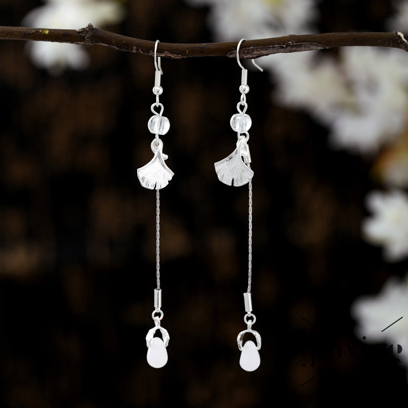 GETNOIVAS Hoa tai dáng dài tạo hình độc đáo dành cho nữ