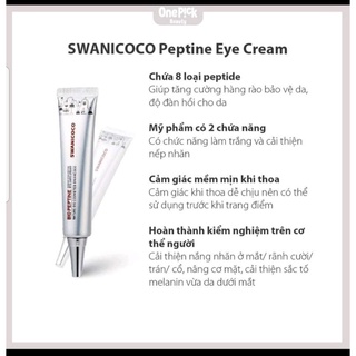 KEM MẮT SWANICOCO BIO PEPTINE