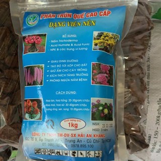 PHÂN TRÙN QUẾ DẠNG VIÊN NÉN GÓI 1kg