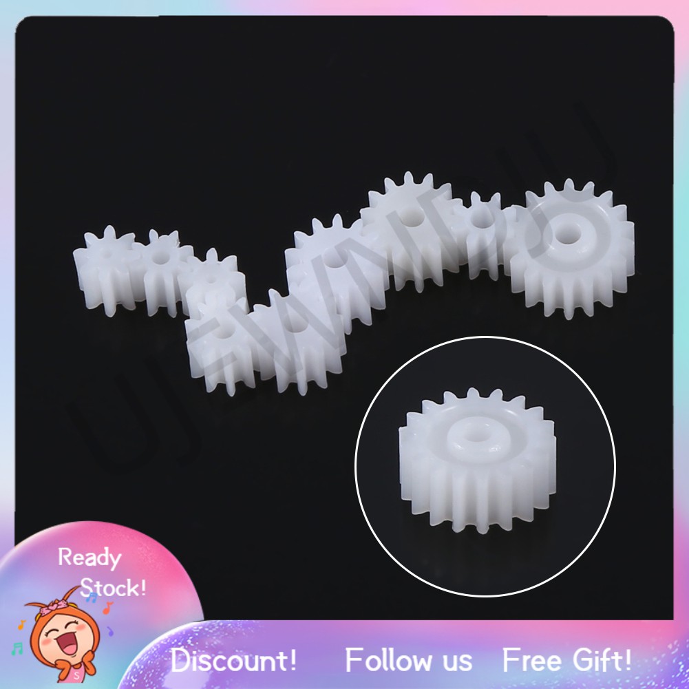 Bộ 11 bánh răng bằng nhựa chuyên dụng cho động cơ của các loại đồ chơi tự hoạt động
