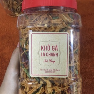 Khô gà lá chanh xé cay #500gram
