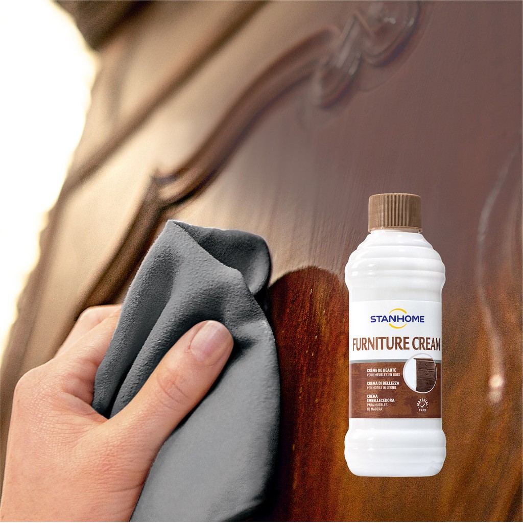 Kem dưỡng làm sạch đồ gỗ Stanhome Furniture Cream 250ml