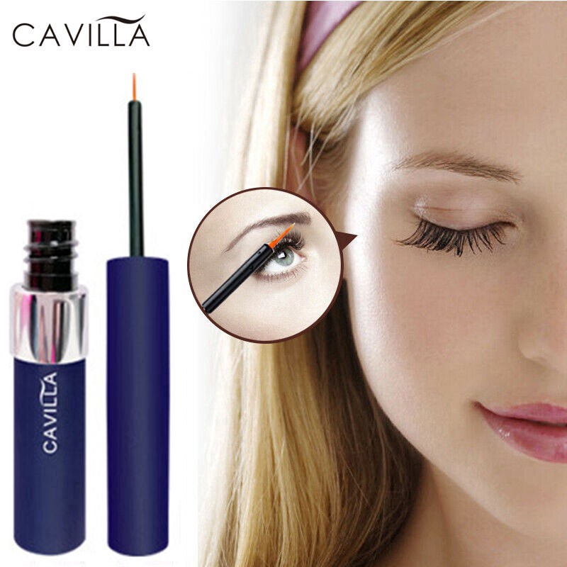 Dung dịch nuôi dưỡng kích thích mọc lông mi CAVILLA làm dài hiệu quả 3ml