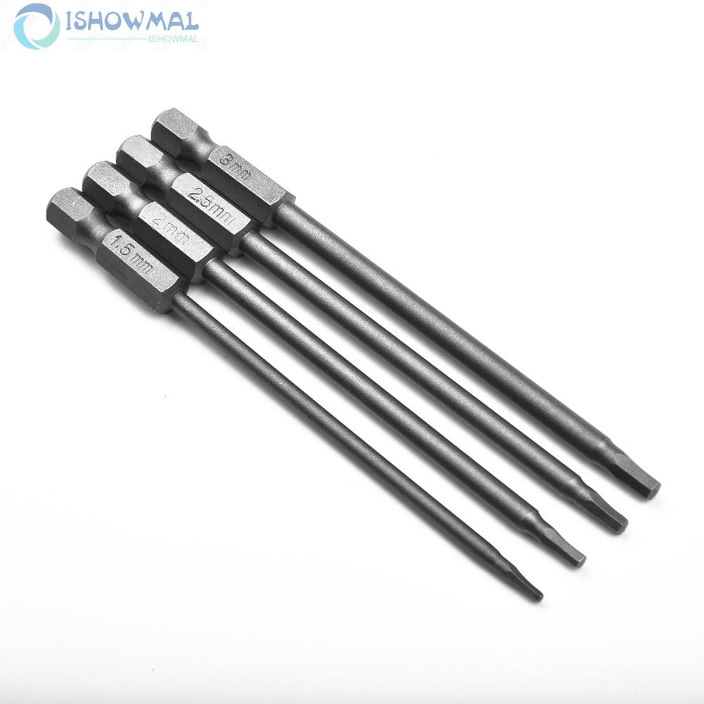 Set 4 Tua Vít Đầu Lục Giác 1.5mm 2.0mm 2.5mm 3.0mm 1.5 / 2.0 / 2.5 / 3.0mm Chuyên Dụng Sửa Chữa Các Thiết Bị Điều Khiể