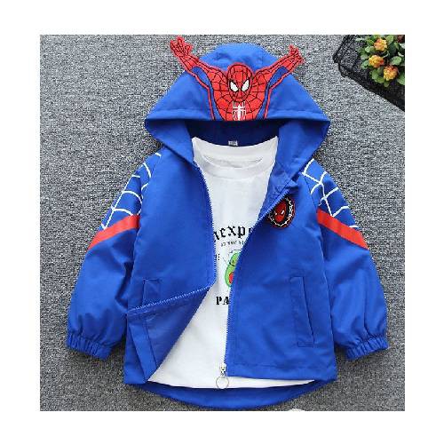 💚 ÁO KHOÁC TRẺ EM💚 Áo Khoác, Áo Gió tạo kiểu dáng NGƯỜI NHỆN Spiderman 2 - full size cho bé