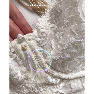 Áo corset croptop ren 2hand(D75)