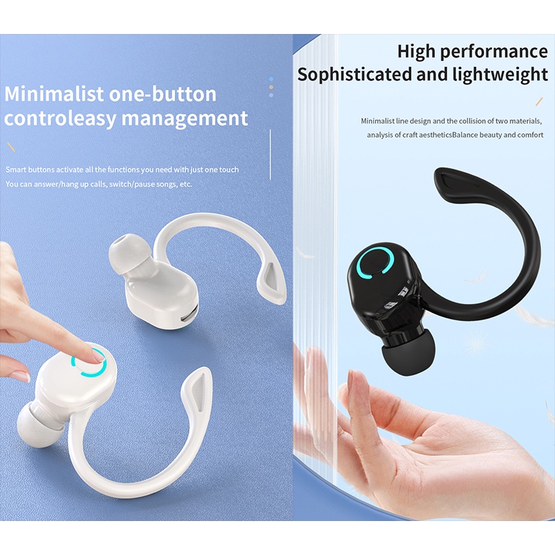 Tai nghe không dây 5.2 Móc Vành Tai Chống Ồn