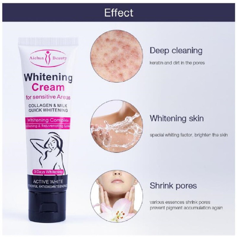 Kem Làm Trắng Vùng Da Dưới Cánh Tay / Đầu Gối / Vùng Kín M5-SI