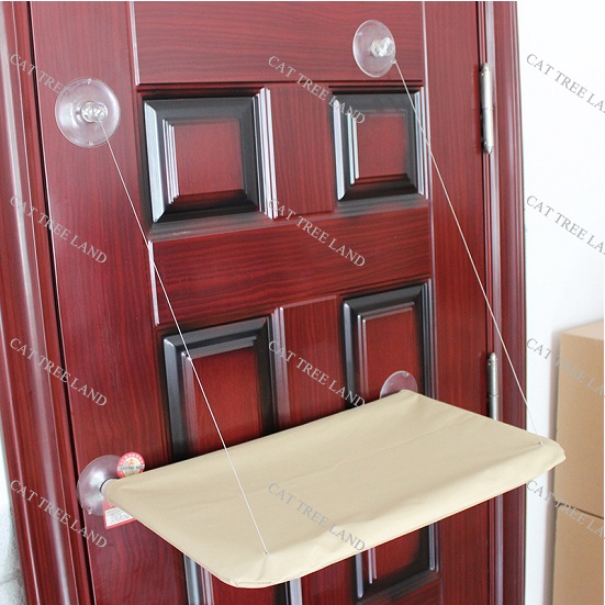 VÕNG NẰM CHO CHÓ MÈO DẠNG TREO CÓ NÚT HÍT CHÂN KHÔNG