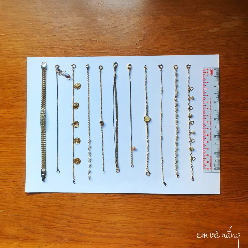 Lắc tay vintage Nhật - Em và nắng