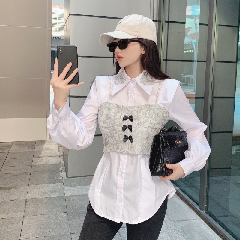 Áo Sơ Mi Tay Dài Thời Trang Mùa Hè Dễ Phối Đồ Cho Nữ