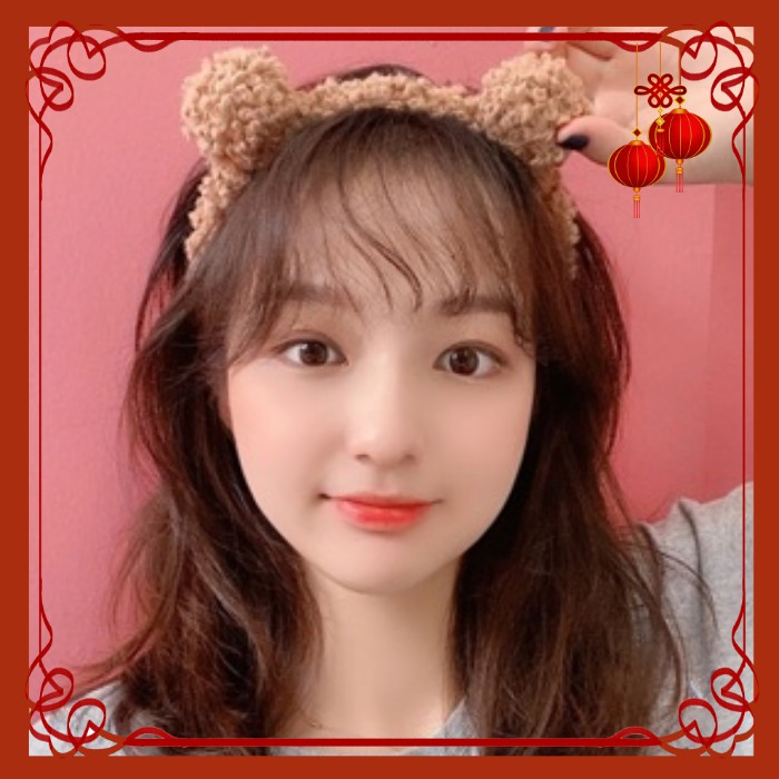 Bờm tóc ulzzang kiểu dáng hottrent bông xinh xắn